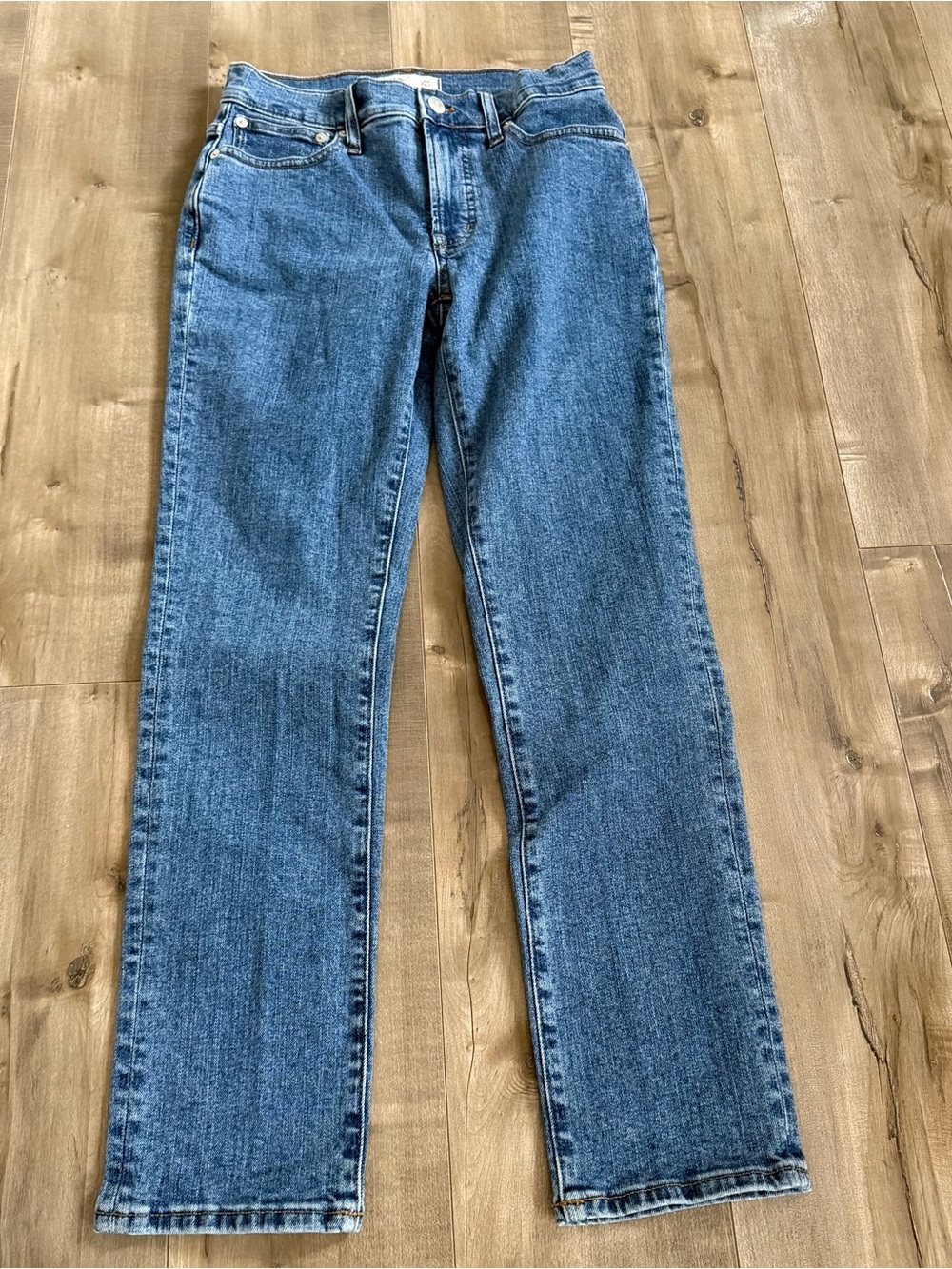 Madewell Mid-Rise Perfect Vintage Jean Sz 24 Denim Mid Wash Skinny